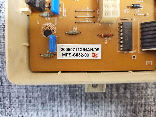 Модуль управления Samsung MFS-S852-00 Б/У. Интернет магазин Точка Ремонта